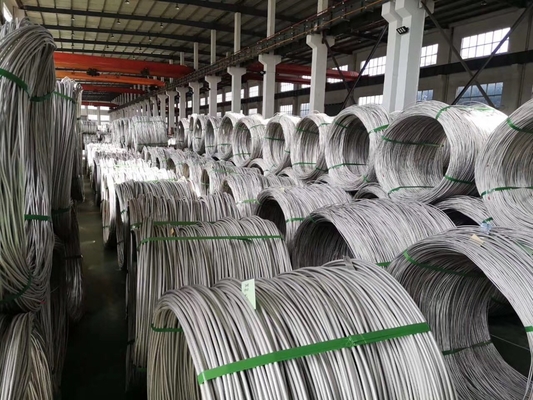 Pickled Stainless Steel Wire Rod Hot Rolled Annealed X46Cr13 1.4034 AISI 420