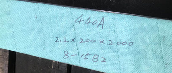 Stainless Steel Sheet And Plate 440A JIS SUS440A EN 1.4109 DIN X70CrMo15