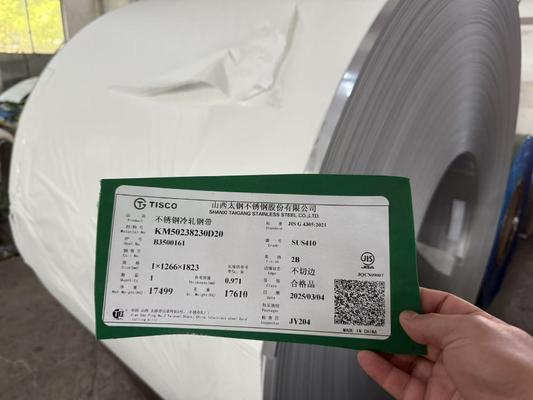 Martensitik Sınıf 410 ve 420 Paslanmaz Sac ( Plaka )
