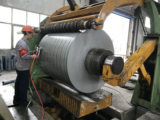 EN 1.4034 Aisi 420C DIN X46Cr13 Dondurulmuş paslanmaz çelik şeridi