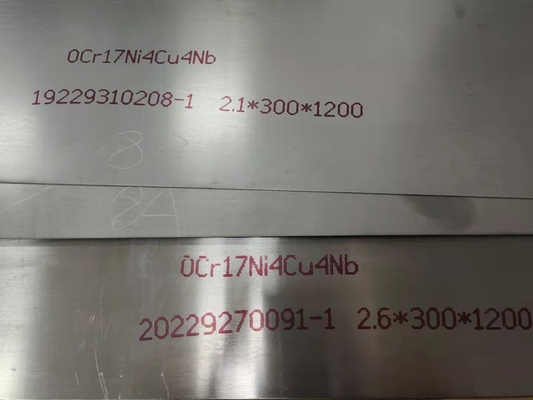 17-4PH AISI 630 UNS S17400 Paslanmaz Çelik Levha ve Bobin